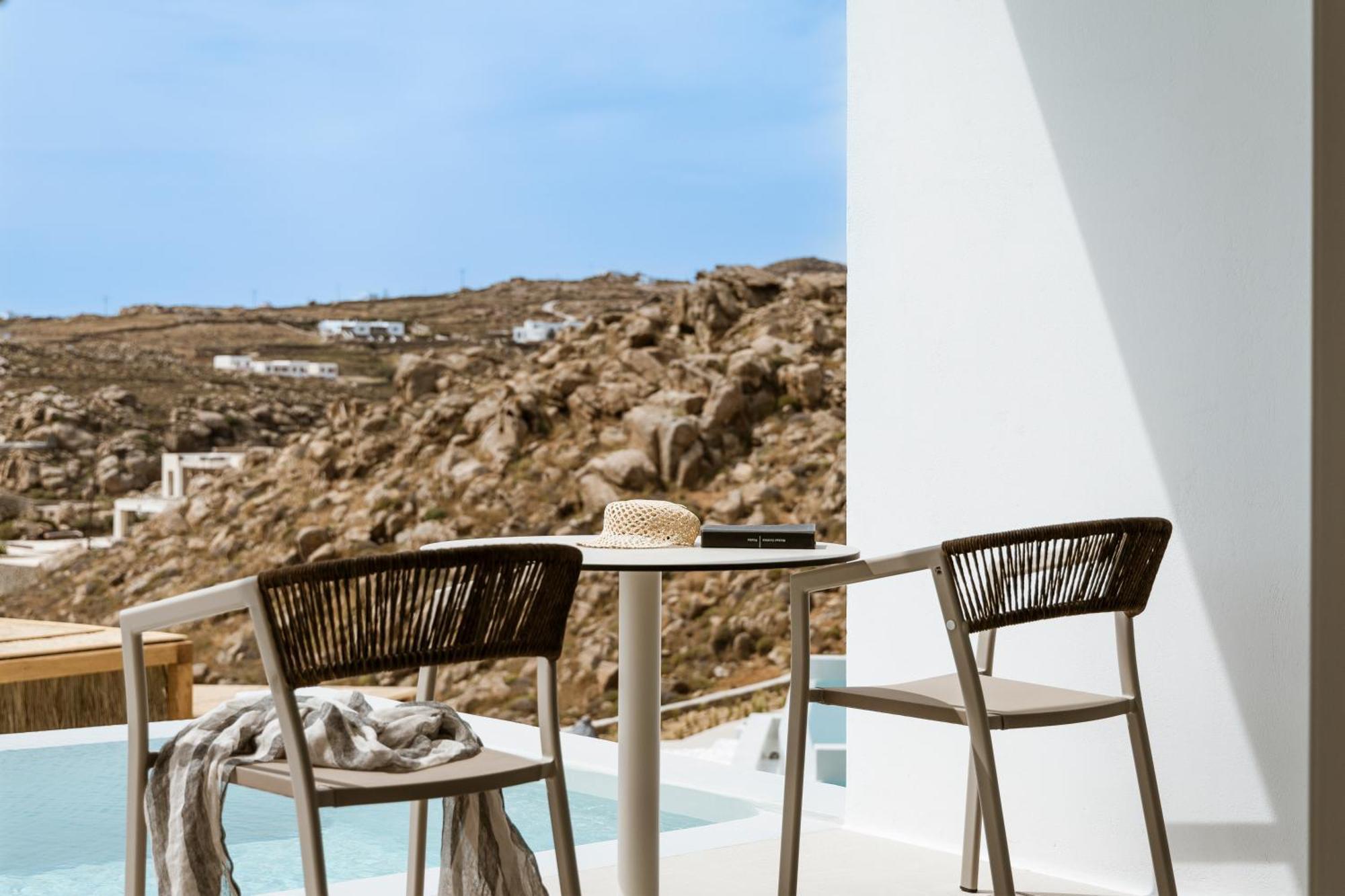 Отель Mykonos Flow - Super Paradise Mykonos Town Экстерьер фото